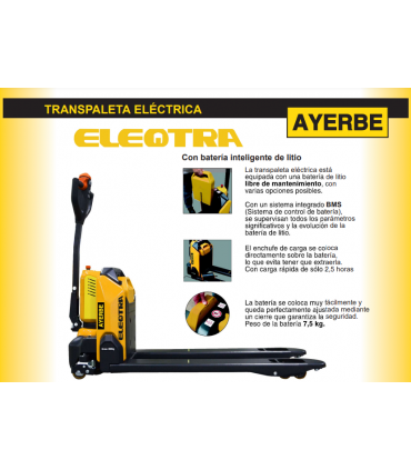 BATERÍA DE LITIO ELEQTRA (36Ah)