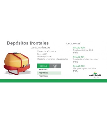 DEPÓSITO FRONTAL MOSH