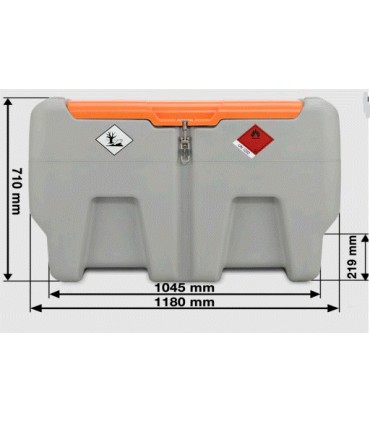 DEPÓSITO CEMO "EASY MOBILE" 440 LITROS