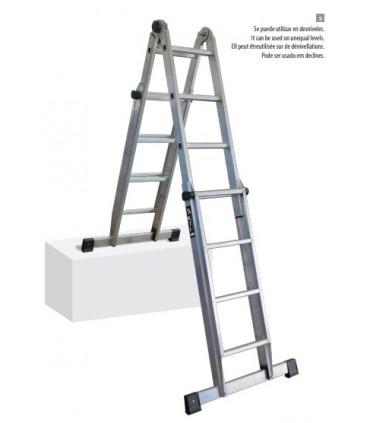 ESCALERA TELESCÓPICA MULTIFUNCIONAL "K2n"