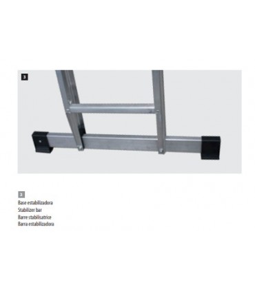 ESCALERA TELESCÓPICA MULTIFUNCIONAL "K2n"