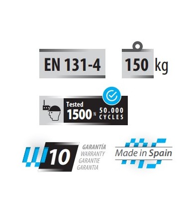 ESCALERA TELESCÓPICA MULTIFUNCIONAL "K2n"